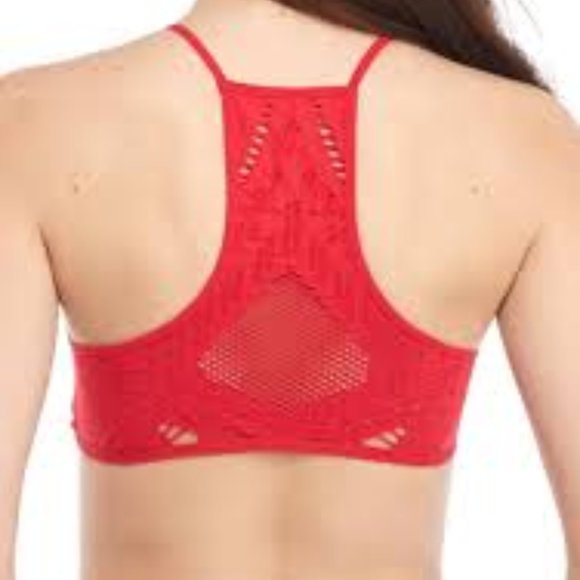 NWT RED Free People Hanalei Bralette - Picture 3 of 6